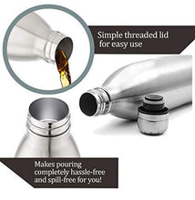 Load image into Gallery viewer, Milton Duo DLX 1000 Thermosteel 24 Hours Hot and Cold Water Bottle, 1 Litre, Silver - Home Decor Lo