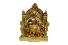 Load image into Gallery viewer, BHARAT HAAT Chhatrapati Shivaji Brass Handicraft Art by BharatHaat BH07074 - Home Decor Lo
