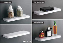 Load image into Gallery viewer, Branco ABS Plastic Multipurpose Kitchen Bathroom Shelf Wall Holder Storage Rack, Each Shelves 31x13x4 cm, White -Set of 2 - Home Decor Lo