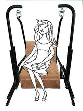 Load image into Gallery viewer, Kaushalendra Swing Chair with Stand for Single Person Iron Cushion Swings Jhula for Indoor use 150 kg Capacity - Home Decor Lo