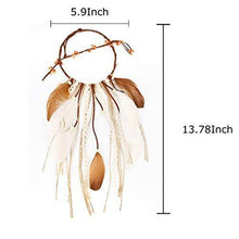 Load image into Gallery viewer, Grab Classy Cotton Dream Catcher (4.7 x 13.8 inch, Brown) - Home Decor Lo