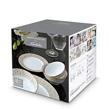 Load image into Gallery viewer, Noritake Japan Hearth Collection Peach Valley Kitchen and Dining Dinnerware Serving Dinner Set, 18 Pieces, Service for 6 - Home Decor Lo