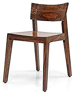 TG Furniture Sheesham Wood Garden Dining Chair For Home (Natural Finish) - Home Decor Lo