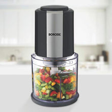 Load image into Gallery viewer, Borosil Chef Delite BCH20DBB21 300-Watt Chopper (Black) - Home Decor Lo