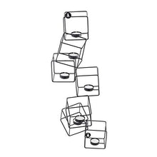 Load image into Gallery viewer, Homesake Metal Wall Sconce Cubic Votive Tealight Candle Holder with Scented Candles