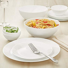 Load image into Gallery viewer, Larah By Borosil Orbit Series Opalware Dinner Set, 19 Pcs, White - Home Decor Lo
