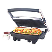 Load image into Gallery viewer, Borosil Jumbo 1000-Watt Grill Sandwich Maker (Black) - Home Decor Lo