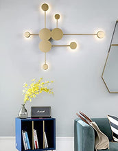 Load image into Gallery viewer, CITRA 6 LED Modern Gold Wall Light - Warm White