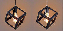 Load image into Gallery viewer, SL Light Metal Hanging Ceiling Pendant Decorative Light - Pack of 2 - Home Decor Lo
