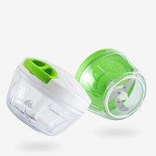 Load image into Gallery viewer, Bagonia Plastic and Steel BPA-free Food Processor with Removable Blades, 3 Cups (Green and White) - Home Decor Lo