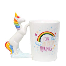 Load image into Gallery viewer, BonZeal 3D Ceramic Unicorn Mug Coffee Tea Mug 1 Piece 380 ml - Home Decor Lo