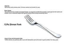 Load image into Gallery viewer, Eversteel Stainless Steel Dinner Fork -Set of 12 - Home Decor Lo