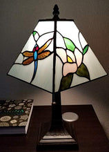 Load image into Gallery viewer, Amora Lighting Tiffany Style Mission Dragonfly Table Lamp (8 inches Wide) - Home Decor Lo