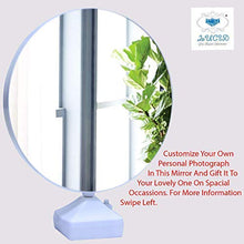 Load image into Gallery viewer, LUCID...We Build Relations Plastic Customized Personal Photo Frame Magic Mirror - White - Home Decor Lo