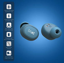 Load image into Gallery viewer, boAt Airdopes 171 Bluetooth Truly Wireless Earbuds with Mic(Mysterious Blue) - Home Decor Lo