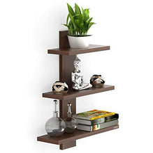 Load image into Gallery viewer, BLUEWUD Phelix Engineered Wood Wall Decor Book Shelf/Wall Display Rack (3 Shelves) - Home Decor Lo