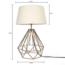Load image into Gallery viewer, Homesake Metal Light Lamps, Beige