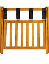 Load image into Gallery viewer, Aadvik Crafts Deluxe Straight Leg Luggage Multipurpose Wooden Stand Rack - Home Decor Lo