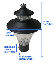 Load image into Gallery viewer, BENE® Garden Light Nice Black 16cm (Pack of 2 Pcs) - Home Decor Lo