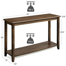 Load image into Gallery viewer, G Fine Furniture Wooden Console Table for Living Room