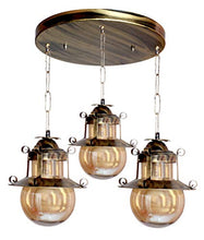 Load image into Gallery viewer, Imper!al Designer Lighting Wrought Iron Chandelier for Ceiling Rustic Finish Pendent Light Ceiling Light - Home Decor Lo