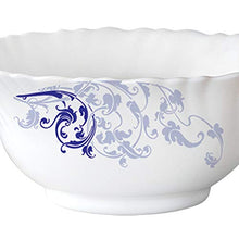 Load image into Gallery viewer, Larah by Borosil Blue Eve Silk Series Opalware Dinner Set, 19 Pieces, Blue Eve Silk - Home Decor Lo