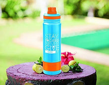 Load image into Gallery viewer, Milton Astir 900 Thermosteel Hot and Cold Water Bottle, 900 ml, Blue - Home Decor Lo