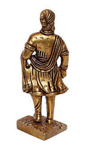 Load image into Gallery viewer, BHARAT HAAT Chhatrapati Shivaji Collectible Handicraft Small Art Idol - Home Decor Lo