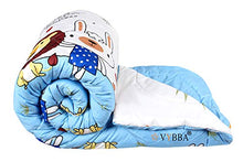 Load image into Gallery viewer, VYBBA Microfiber Reversible Comforter / AC Blanket for Winter / Quilts / Duvet , Single Bed ( Blue & White, 200 GSM ) - Home Decor Lo
