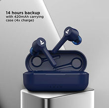 Load image into Gallery viewer, boAt Airdopes 281 True Wireless Ear-Buds with Bluetooth V5.0, Immersive Audio, Up to 17.5H Total Playtime, IPX5 Water & Sweat Resistance, Ergonomic Design and Instant Voice Assistant(Furious Blue) - Home Decor Lo