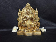 Load image into Gallery viewer, BHARAT HAAT Chhatrapati Shivaji Brass Handicraft Art by BharatHaat BH07074 - Home Decor Lo