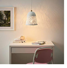 Load image into Gallery viewer, Ikea Aerglo SOLSKUR Pendant lamp White, Brass-Colour - Home Decor Lo