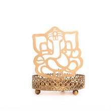 Load image into Gallery viewer, eCraftIndia Lord Ganesha Tea Light Holder - Home Decor Lo