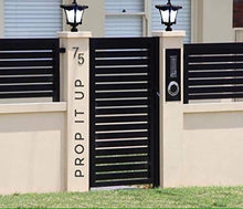 Load image into Gallery viewer, Aluminum Casting Premium Gate LightRust-Resistant Weather-Proof Outdoor Gate/Pillar/Garden Light with Extra Heavy Strength for Long Lasting (Black, Single, B22) gl-045 - Home Decor Lo