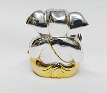 Load image into Gallery viewer, Gold Art India Gold and Silver Plated Resin Figurine (Small, Two Tone)