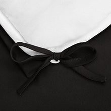 Load image into Gallery viewer, AmazonBasics Microfiber 3-Piece Quilt/Duvet/Comforter Cover Set - King, Black - with 2 pillow covers - Home Decor Lo