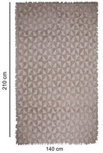 Load image into Gallery viewer, Saral Home Soft Cotton Unique Firki Design Tufted Throw Sofa Cover, 140x210cm (Grey) - Home Decor Lo