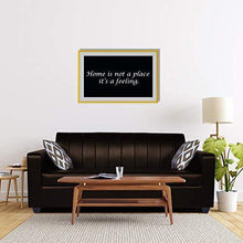 Load image into Gallery viewer, Adorn India Rio Highback Leatherette 3 Seater Sofa (Brown) - Home Decor Lo