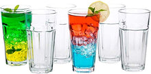 Load image into Gallery viewer, Ash & Roh® Water Glasses Tumbler Drinking Glasses for Juice Beer and Cocktail,Dishwasher Safe- 400 ml (2) - Home Decor Lo