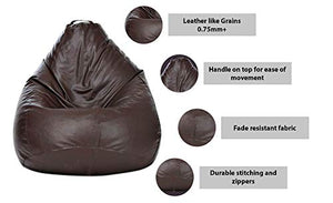 Mellifluous Luxurious Bean Bag Cover Without Beans (XXL (Without Bean) - Home Decor Lo