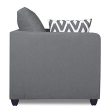 Load image into Gallery viewer, Adorn India Zink Straight Line 3 Seater Sofa (Grey) - Home Decor Lo