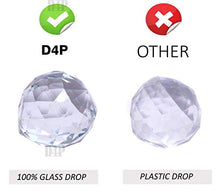 Load image into Gallery viewer, Discount4product Crystal Glass Chandelier for Living Room Ceiling Light 30cm Width (1 Led Light 2 watt) (Warm White) (Warm White, 9 Inch Width) - Home Decor Lo