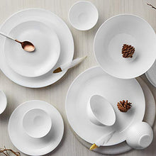 Load image into Gallery viewer, Larah By Borosil Orbit Series Opalware Dinner Set, 19 Pcs, White - Home Decor Lo