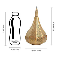 Load image into Gallery viewer, ExclusiveLane 'Morrocan Flame' Hand-Etched Pendant Lights for Ceiling Lamp Pendant Lamp & Hanging Lights in Iron (13 Inch, Matte Finish, Without Bulb)