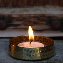 Load image into Gallery viewer, De Kulture Works Brass Handmade Candle Bowl Set (Gold_2.3 Inch X 2.3 Inch X 0.7 Inch) - Home Decor Lo