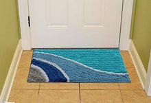 Load image into Gallery viewer, AAZEEM Abstract 4 Piece Cotton Door Mat Set - 16" x 24", Multicolour - Home Decor Lo