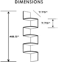 Load image into Gallery viewer, Amazing Shoppee Corner Wall Shelfs Living Room Wall Shelves Book Shelf Wall Mount - Home Decor Lo