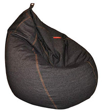 Load image into Gallery viewer, Couchette® Bean Bag XXL Cover in Denim Blue (Without Fillers) - Home Decor Lo