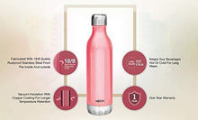 Load image into Gallery viewer, Milton Bliss 900 Thermosteel Water Bottle, 820 ml (Pink) - Home Decor Lo