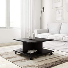 Load image into Gallery viewer, Amazon Brand - Solimo Angel Engineered Wood Coffee Table (Espresso Finish) - Home Decor Lo